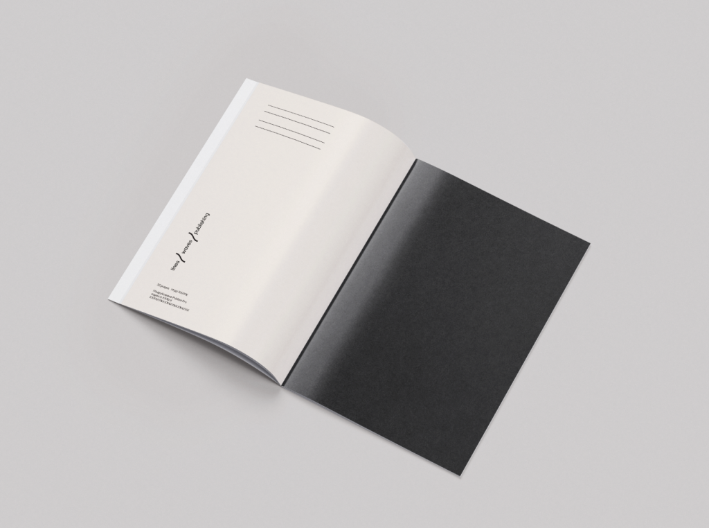 Black notebook