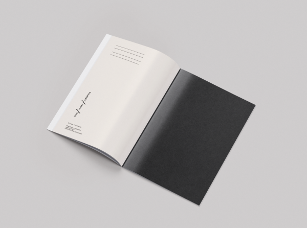 Black notebook